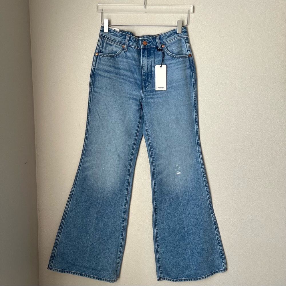 Wrangler Women's Light Blue Flare Jeans